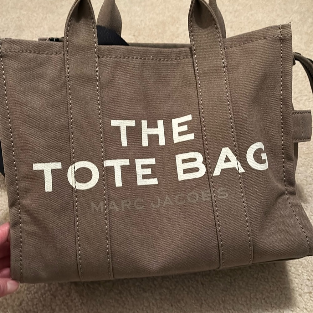 Marc Jacobs Medium Tote Bag Canvas Army Green